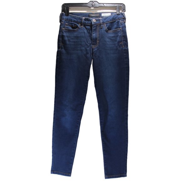 Aeropostale High Waisted Jeggings Dark Wash Stretch Jeans size 2 - Picture 2 of 9